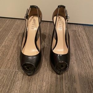 Guess black heels